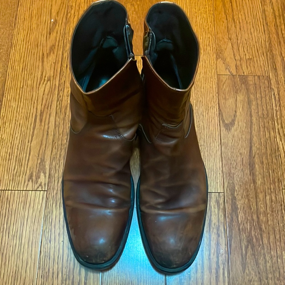 To boot New York Adam Derrick. Tan color boots. Size 10